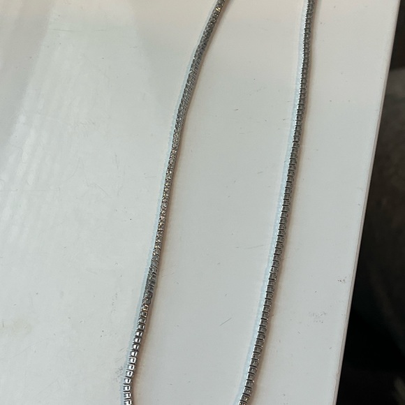 925 Silver Tennis Necklace
